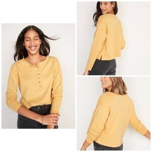 OLD Navy Long Sleeve Henley Top XL